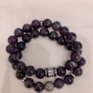Amethyst bracelets